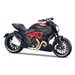 MAISTO DUCATI DIAVEL CARBON RED/BLACK 1:18