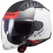 LS2 HELMETS LS2 OF600 COPTER II URBANE M.WHITE RED-06