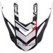 LS2 HELMETS LS2 MX436 PEAK XTREME MAT BLACK RED