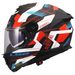 LS2 HELMETS LS2 FF808 STREAM II MIKA MATT WHITE BLUE-06 3XL