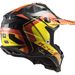 LS2 HELMETS LS2 MX700 SUBVERTER ARCHED BLACK YELLOW RED