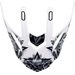 LS2 HELMETS LS2 MX436 PEAK CHAOS WHITE BLACK