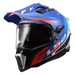 LS2 HELMETS LS2 MX701 EXPLORER HEXA WHITE BLUE RED-06