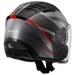 LS2 HELMETS LS2 OF600 COPTER II DISTON GREY RED-06