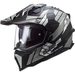 LS2 HELMETS LS2 MX701 EXPLORER ATLANTIS MATT TITANIUM