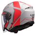 LS2 HELMETS LS2 OF603 INFINITY II FOCUS GREY RED-06