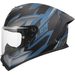 LS2 HELMETS LS2 FF820 RAPID III XTREM BLACK BLUE PETROL