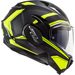LS2 HELMETS LS2 FF900 VALIANT II REVO MATT BLACK H-V YELLOW