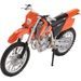 WELLY KTM 525 EXC ORANGE 1:18