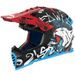 LS2 HELMETS LS2 MX437 FAST EVO MINI II STARMAW BLACK YELLOW-06