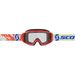 SCOTT BRÝLE PRIMAL YOUTH 2022 RED (PLEXI: CLEAR)