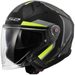 LS2 HELMETS LS2 OF603 INFINITY II FOCUS M.BLACK H-V YELL.-06