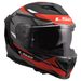 LS2 HELMETS LS2 FF818 STORM III KOMAI BLACK RED