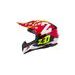 ZED PŘILBA DĚTSKÁ X1.9D TARGA RED/YELLOW FLUO/BLACK/WHITE