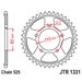 ŘETĚZOVÁ ROZETA JT JTR 1331-42ZBK 42T, NT((525) ČERNÝ ZINEK