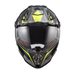 LS2 HELMETS LS2 FF399 VALIANT PROX MATT H-V YELLOW BLACK