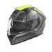 NOX PŘILBA N402 MENTOR BLACK NENON YELLOW