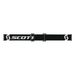 SCOTT BRÝLE PRIMAL CH BLACK/WHITE (PLEXI: SILVER CHROME)