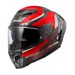 LS2 HELMETS LS2 FF807 DRAGON TRAX RED