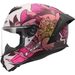 LS2 HELMETS LS2 FF820 RAPID III POPPIES II WHITE PINK