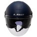 LS2 HELMETS LS2 OF620 CLASSY SOLID MATT NAVY BLUE-06