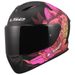 LS2 HELMETS LS2 FF820 RAPID III POPPIES II BLACK PINK