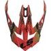 LS2 HELMETS LS2 MX470 PEAK CLAW MATT BLACK RED