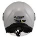 LS2 HELMETS LS2 OF620 CLASSY SOLID PEARL GREY-06