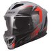 LS2 HELMETS LS2 FF818 STORM III DYNAMO GREY RED