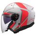 LS2 HELMETS LS2 OF603 INFINITY II FOCUS GREY RED-06