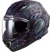 LS2 HELMETS LS2 FF900 VALIANT II STELLAR MATT BLACK BLUE