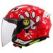 LS2 HELMETS LS2 OF622 FUNNY II PAWS RED