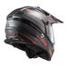 LS2 HELMETS LS2 MX436 PIONEER EVO KNIGHT TITANIUM ORANGE