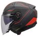 LS2 HELMETS LS2 OF603 INFINITY II VEYRON BLACK GREY RED-06