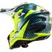 LS2 HELMETS LS2 MX700 SUBVERTER ASTRO GL.COBALT H-V YELLOW