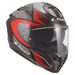 LS2 HELMETS LS2 FF817 CHALLENGER II VIPER GREY RED