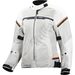 LS2 HELMETS LS2 RIVA LADY JACKET LIGHT GREY H-V ORANGE