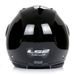 LS2 HELMETS LS2 OF562 AIRFLOW GLOSS BLACK LONG