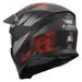 LS2 HELMETS LS2 OF606 DRIFTER GAS GREY RED-06
