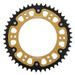 ŘETĚZOVÁ SADA EK - STŘÍBRNÝ ŘETĚZ 520 SRX, X-KROUŽEK, KOLEČKO SUPERSPROX, ROZETA SUPERSPROX STEALTH PRO APRILIA PEGASO 650 1992-1997
