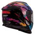 LS2 HELMETS LS2 FF818 STORM III KAOS BLACK PURPLE BLUE