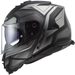 LS2 HELMETS LS2 FF800 STORM II FASTER MATT TITANIUM-06
