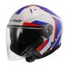 LS2 HELMETS LS2 OF603 INFINITY II FOCUS WHITE BLUE RED-06