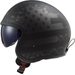 LS2 HELMETS LS2 OF599 SPITFIRE II MATT BLACK FLAG-06