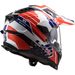 LS2 HELMETS LS2 MX701 EXPLORER ATLANTIS G.WHITE RED BLUE