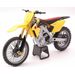 NEWRAY SUZUKI RM-Z450 YELLOW / RED 1:12