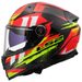 LS2 HELMETS LS2 FF811 VECTOR II C TANTIC RED H-V YELLOW-06