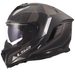 LS2 HELMETS LS2 FF818 STORM III SPORTY BLACK GREY