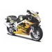MAISTO SUZUKI GSX-R600 YELLOW 1:18