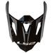 LS2 HELMETS LS2 MX703 PEAK INTEGRATED GLOSS BLACK